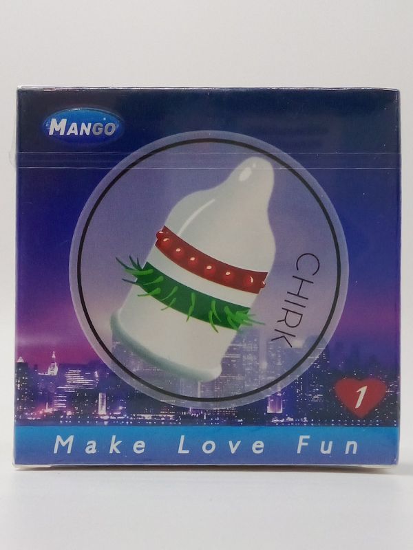 Mango Chirk Spike Condom 1 Piece