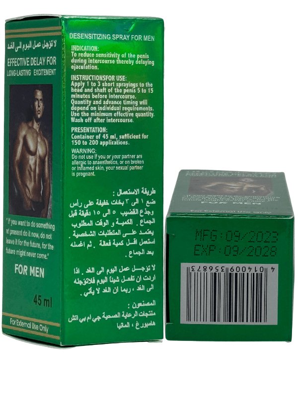 Maxman Delay Spray 45ML - Strong Effect Spray 5 Maxman Delay Spray 45ML - Strong Effect Spray