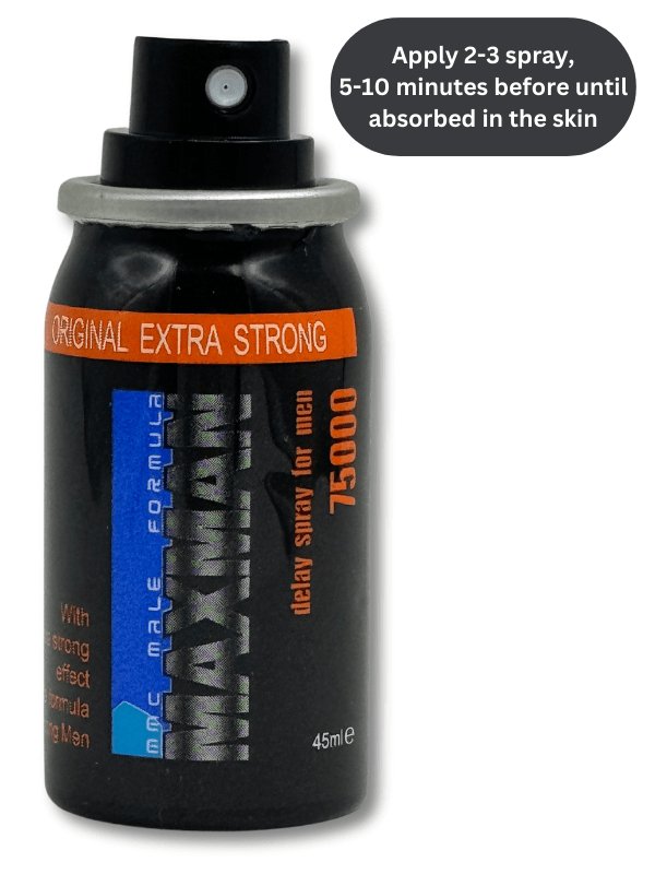 Maxman Delay Spray 75000 - Extra Strong Premature Ejaculation Solution 45ML 2 Maxman Delay Spray 75000 - Extra Strong Premature Ejaculation Solution 45ML