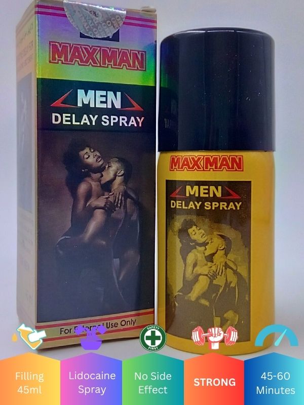 Maxman Delay Spray For Men 45ml – New Excitement