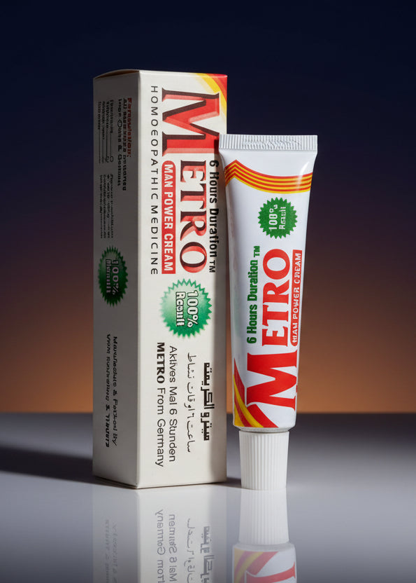 Metro Cream – Homoeopathic Man Power Cream – 100% Result