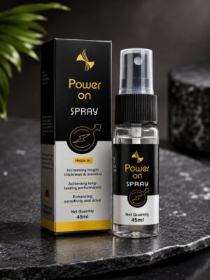 Power On Delay Spray for Men 45ml – Long-Lasting Performance (Local Made)