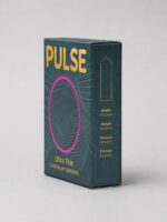 Pulse Ultra Thin Condoms | 3-Pack | Natural Feeling & Maximum Protection