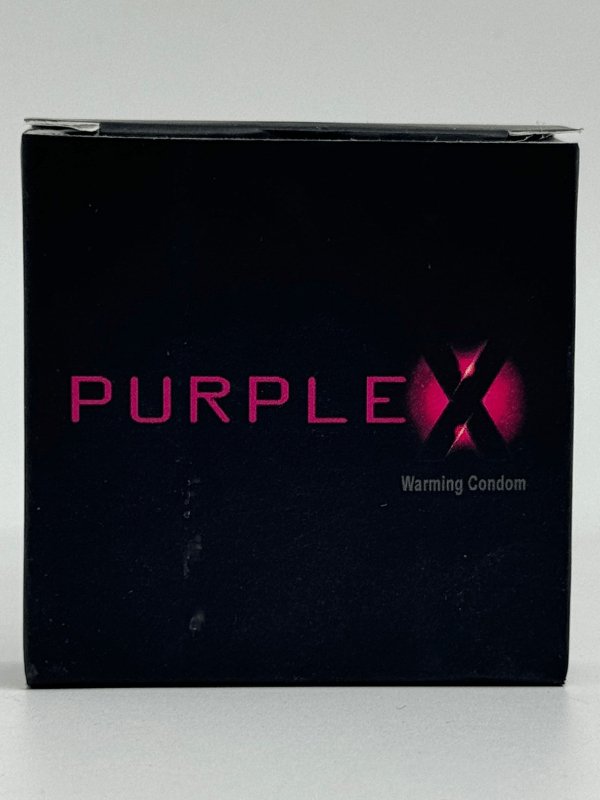 PurpleX Condoms – 3 Warming Condoms