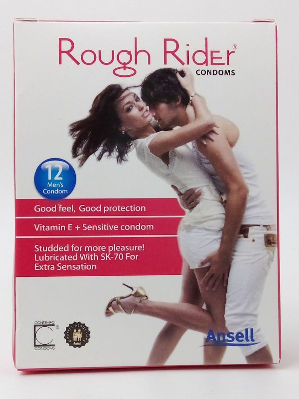 Rough Rider Condoms – 12 Vitamin E & Sensitive Condoms