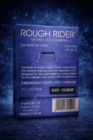 Rough Rider Studded & Lubricated Condoms – Pack of 3 | Natural Latex