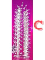 Soft Silicone Condoms - Spike Reusable Condoms - Washable Condoms