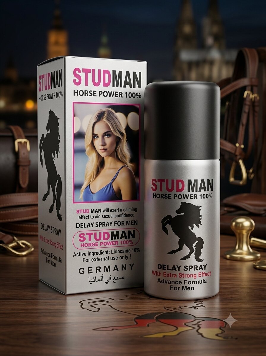 StudMan Delay Spray for Men – Lidocaine Long-Lasting Spray – Local Made