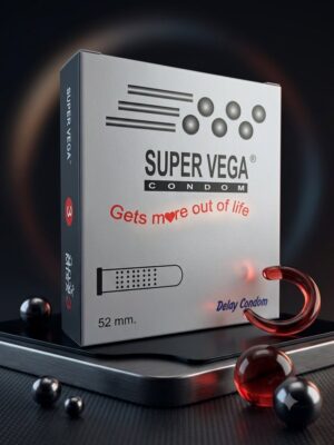 Super Vega Condoms – Pack of 3 | Extra Time, Maximum Protection