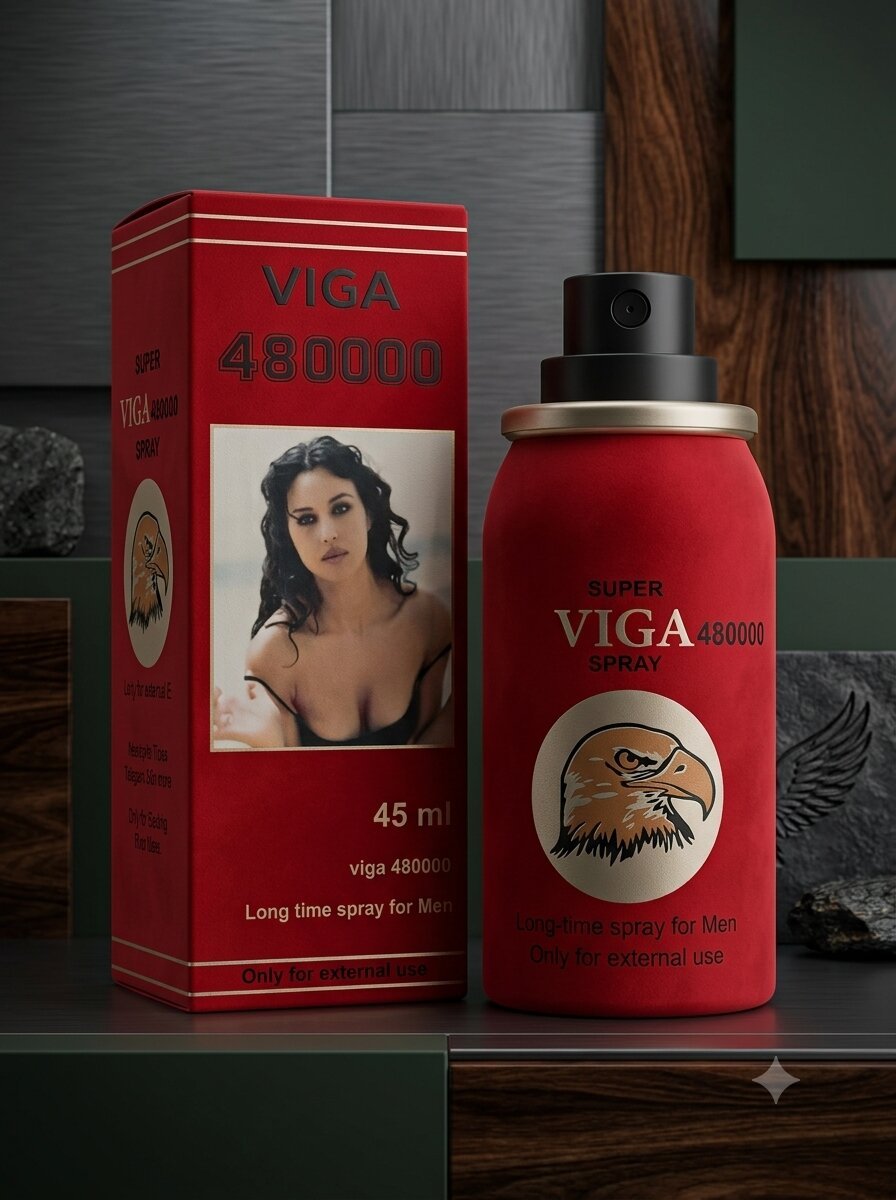 Super Viga 480000 Delay Spray for Men | Long-Lasting Performance