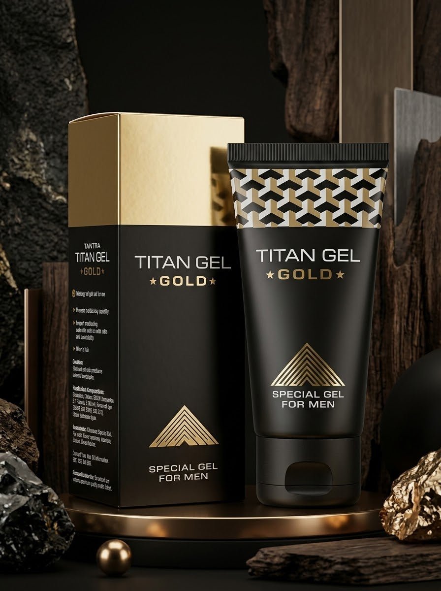 Titan Gel Gold For Men – Premium Male Enhancement Gel for Size & Stamina