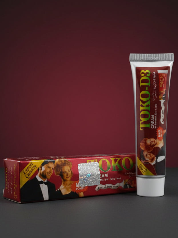 Toko D3 Cream – Delay Cream Long Time 90 Minutes