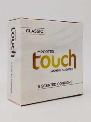 Touch Classic Condoms 5 Pieces - Jasmine Scented Condoms