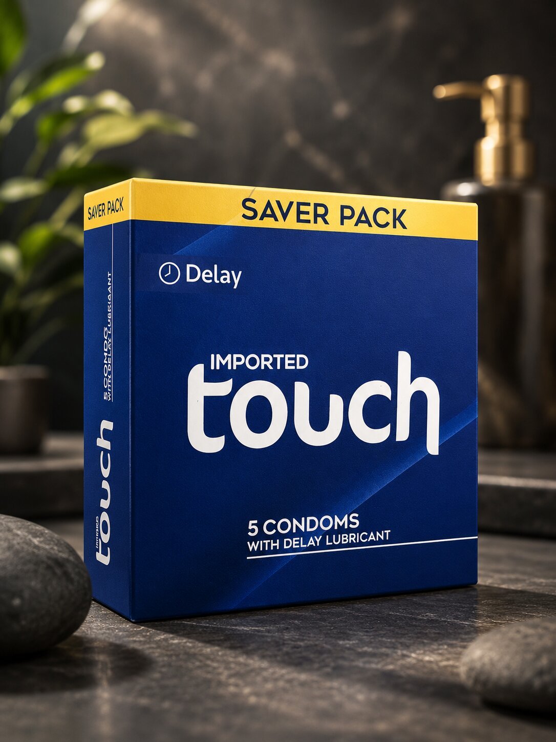 Touch Delay Condoms – Long-Lasting Pleasure | Saver Pack