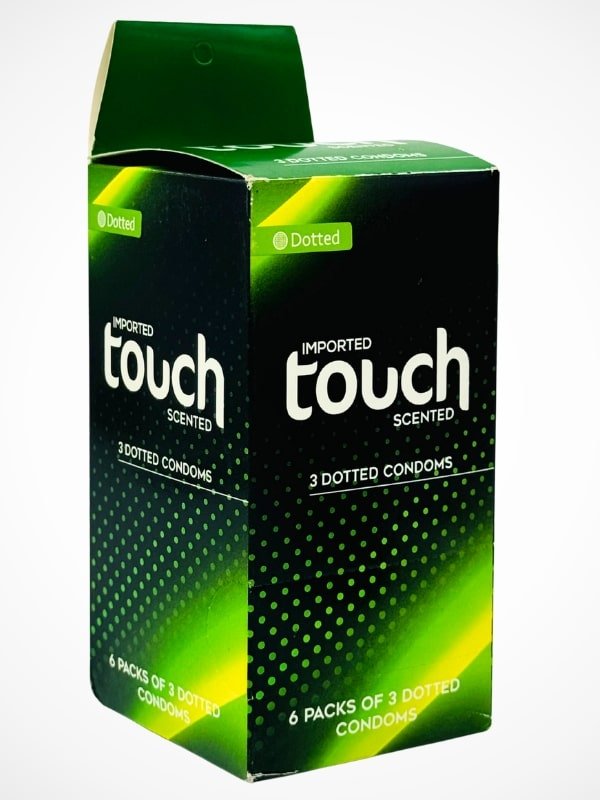 Touch Dotted Condom - 6 x 3 Condoms Pack 2 Touch Dotted Condom - 6 x 3 Condoms Pack