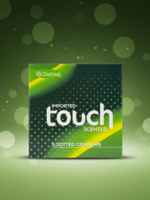 Touch Dotted Condoms - 5 Condoms Pack