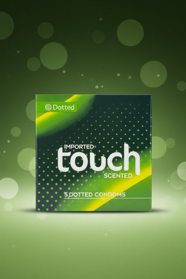 Touch Dotted Condoms - 5 Condoms Pack