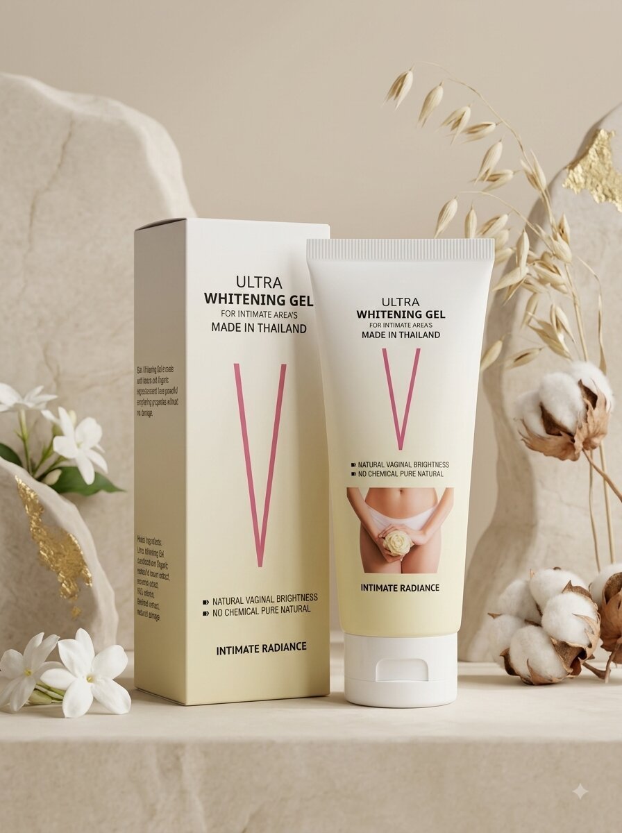 Ultra V Gel Vaginal Whitening Gel – Natural Vaginal Brightening & Hyperpigmentation Treatment