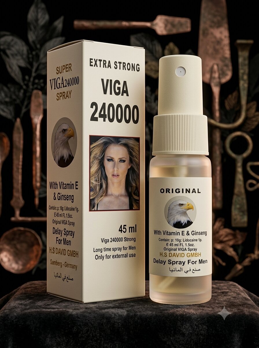Viga 240000 Delay Spray for Men – Long-Lasting – Local Made
