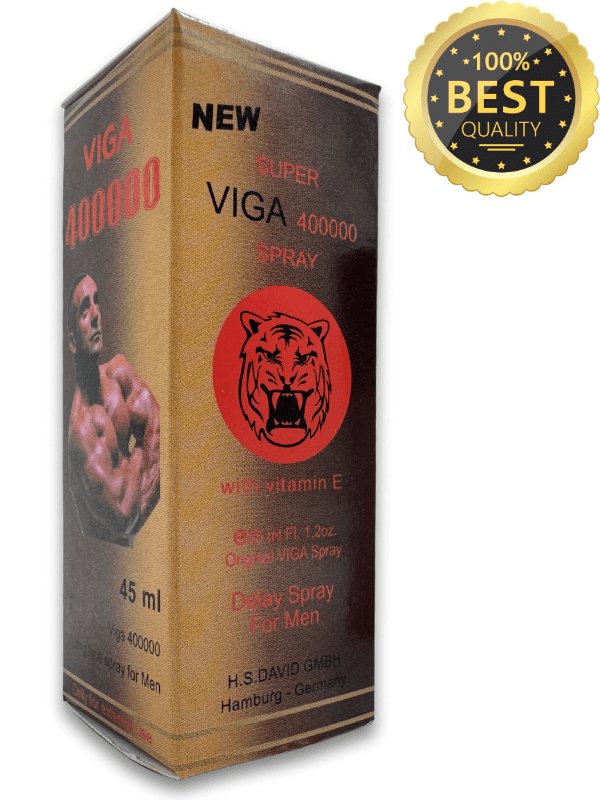Viga 400000 Delay Spray (Brown) 45ML - Super Viga Spray 4 Viga 400000 Delay Spray (Brown) 45ML - Super Viga Spray