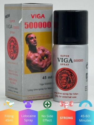 Viga 500000 Delay Spray 45ML (Silver)