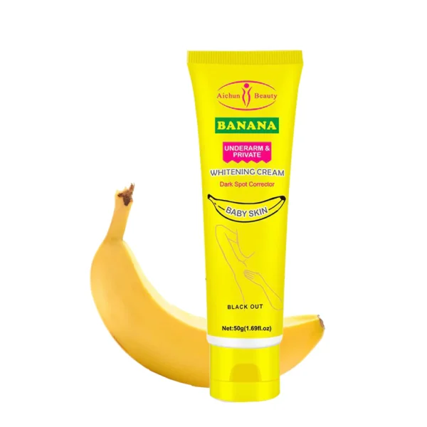 Aichun Beauty Banana Glowing Cream For Underarm & Private Parts in Pakistan