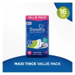 Butterfly Breathables Maxi Thick Pads Xl, 16-Pack in Pakistan