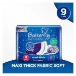 Butterfly Breathables Maxi Thick Pads – Large (9-Pack) in Pakistan