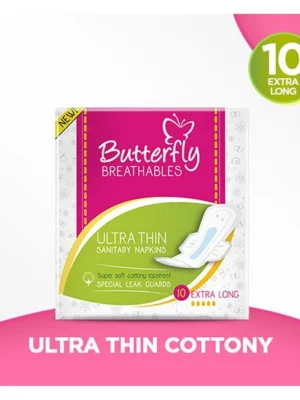 Butterfly Breathables Ultra Thin Pads – Extra Large 10Pcs in Pakistan