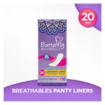 Butterfly Daily Care Panty Liners – 20 Long Liners in Pakistan