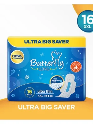 Butterfly Long Wide Size Ultra Napkins, Xxl, 16-Pack in Pakistan