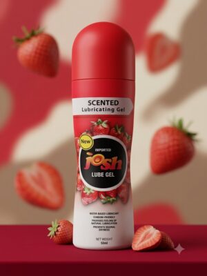 Josh Lube Gel Strawberry – Strawberry Scented Water Based Lubricant 50ml