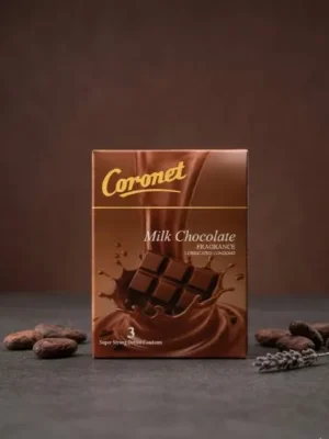 Coronet Chocolate Flavour Condoms 3S in Pakistan