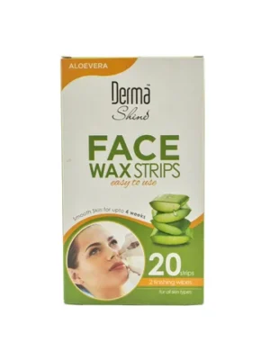 Derma Shine Aloe Vera Face Wax Strips in Pakistan