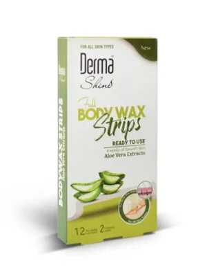 Derma Shine Full Body Wax Strips – Aloe Vera Extracts in Pakistan