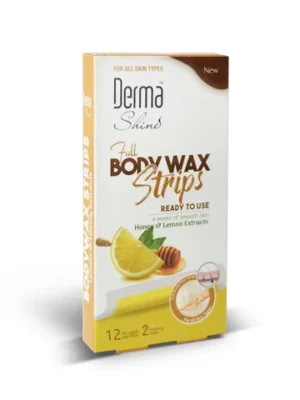Derma Shine Lemon & Honey Wax Strips Full Body in Pakistan