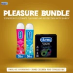 Durex Deal Pack Extended Pleasure Timing Condoms & Lube in Pakistan