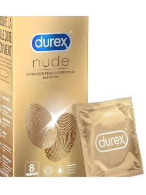 Durex Nude Original Condoms – 8-Piece Pack in Pakistan