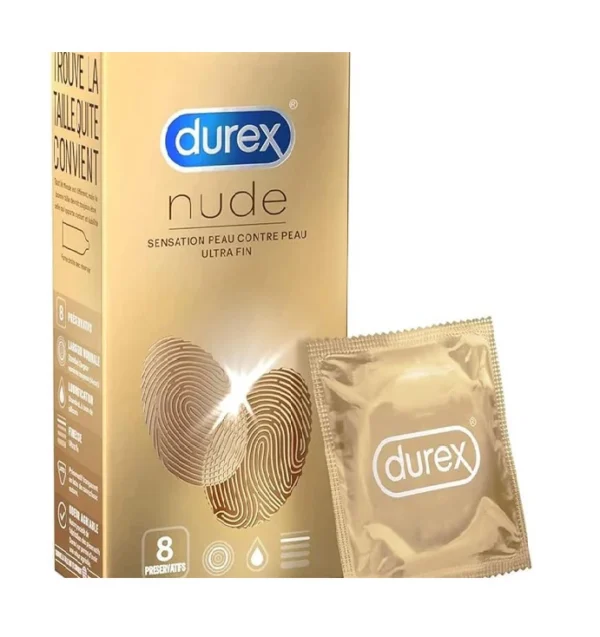 Durex Nude Original Condoms – 8-Piece Pack in Pakistan 1 Durex Nude Original Condoms – 8-Piece Pack in Pakistan