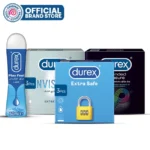Durex Pleasure Pack: Invisible, Extended & Extra Safe Condoms + Tingle Lube in Pakistan