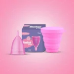 Menstrual Cup With Foldable Steriliser in Pakistan
