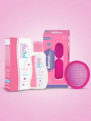 Menstrual Disc & Feminine Wash Combo in Pakistan