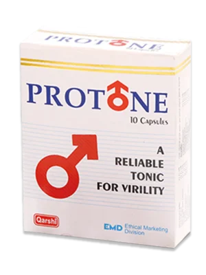 Qarshi Protone Capsules 10S in Pakistan