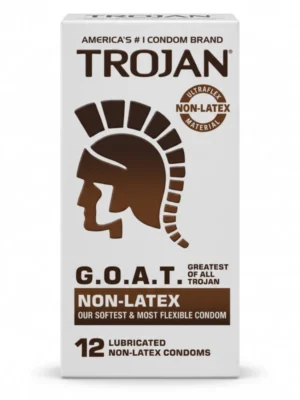 TROJAN G.O.A.T. Non-Latex Condoms 12s in Pakistan