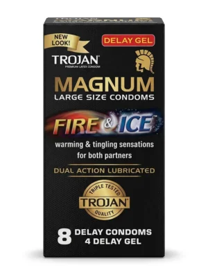 TROJAN Magnum Fire & Ice Condoms 12s in Pakistan