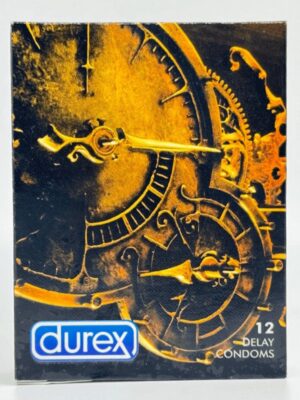 Durex Delay Condoms - 12 Lubricated Condoms