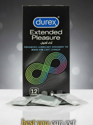 Durex Extended Pleasure Delay Condoms - 12 Pack (Imported)