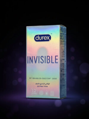 Durex Invisible Extra Thin Condoms - 12 Pack (Imported)
