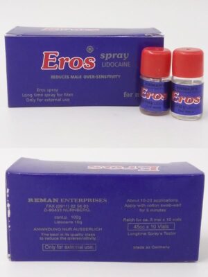 Eros Spray Tester - 10 vials (5ml) Each