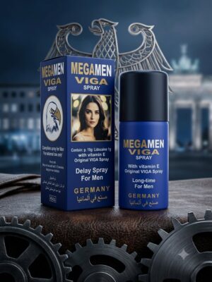 Mega Men Viga Delay Spray 45cc – Lidocaine & Vitamin E Formula - Local Made